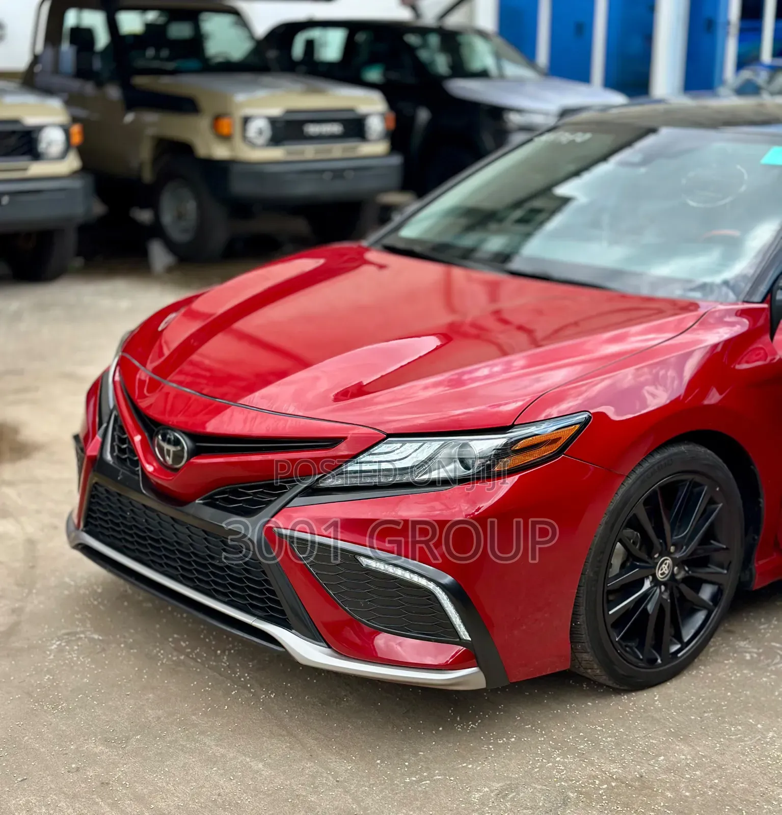 Toyota Camry 2022 Red