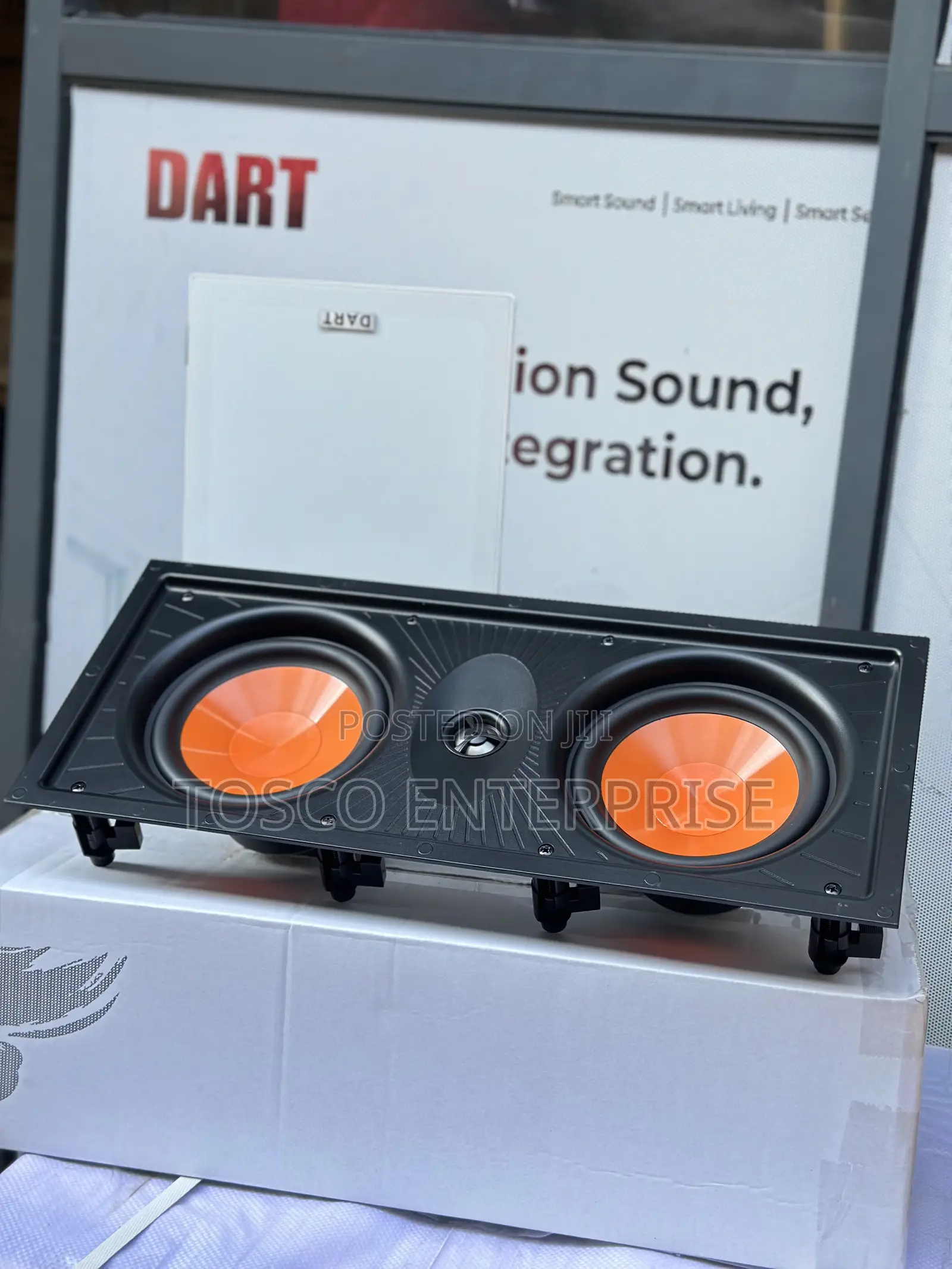 Double Inwall Woofer Bass 200watts Speaker Cinema