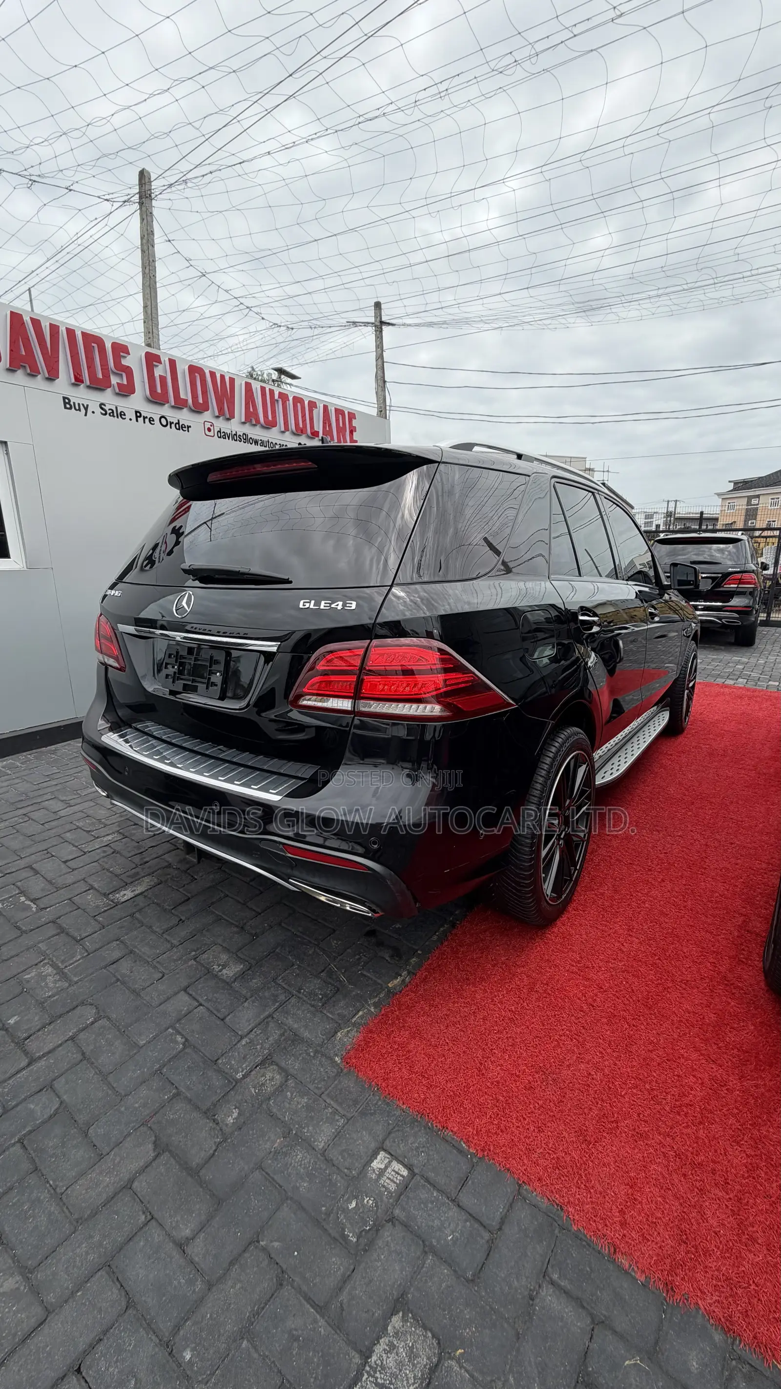 Mercedes-Benz GLE-Class AMG GLE 43 4MATIC 2018 Black