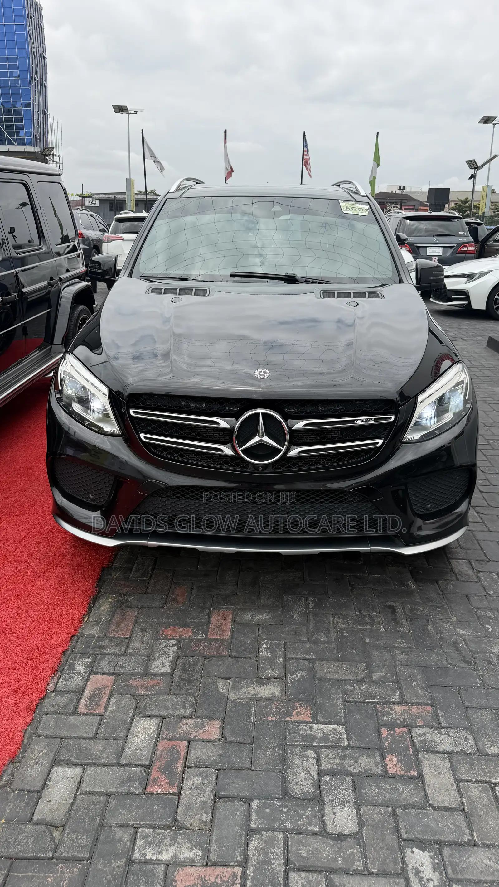 Mercedes-Benz GLE-Class AMG GLE 43 4MATIC 2018 Black