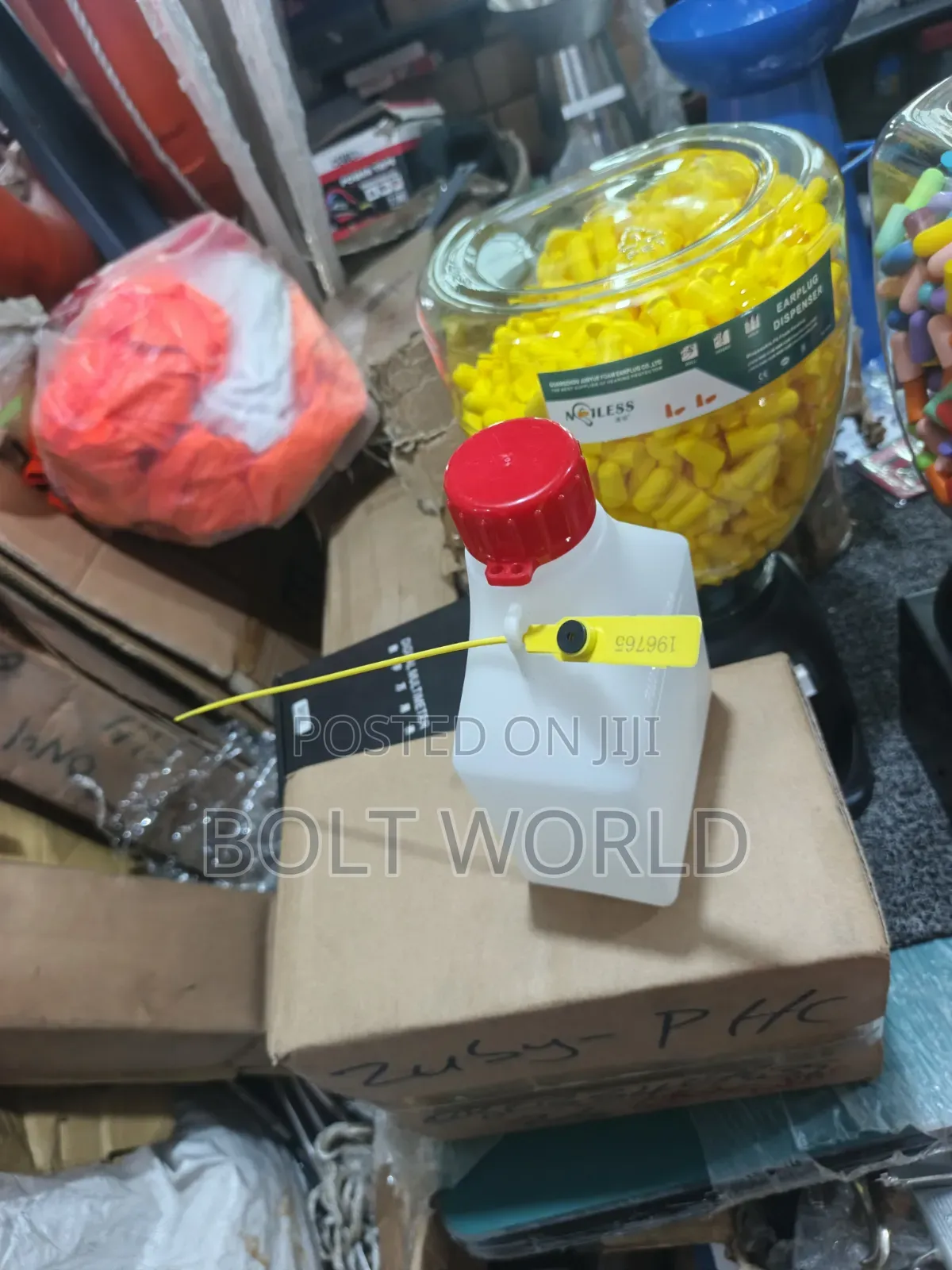 Plastic Oil Sample Can 1l With Tag