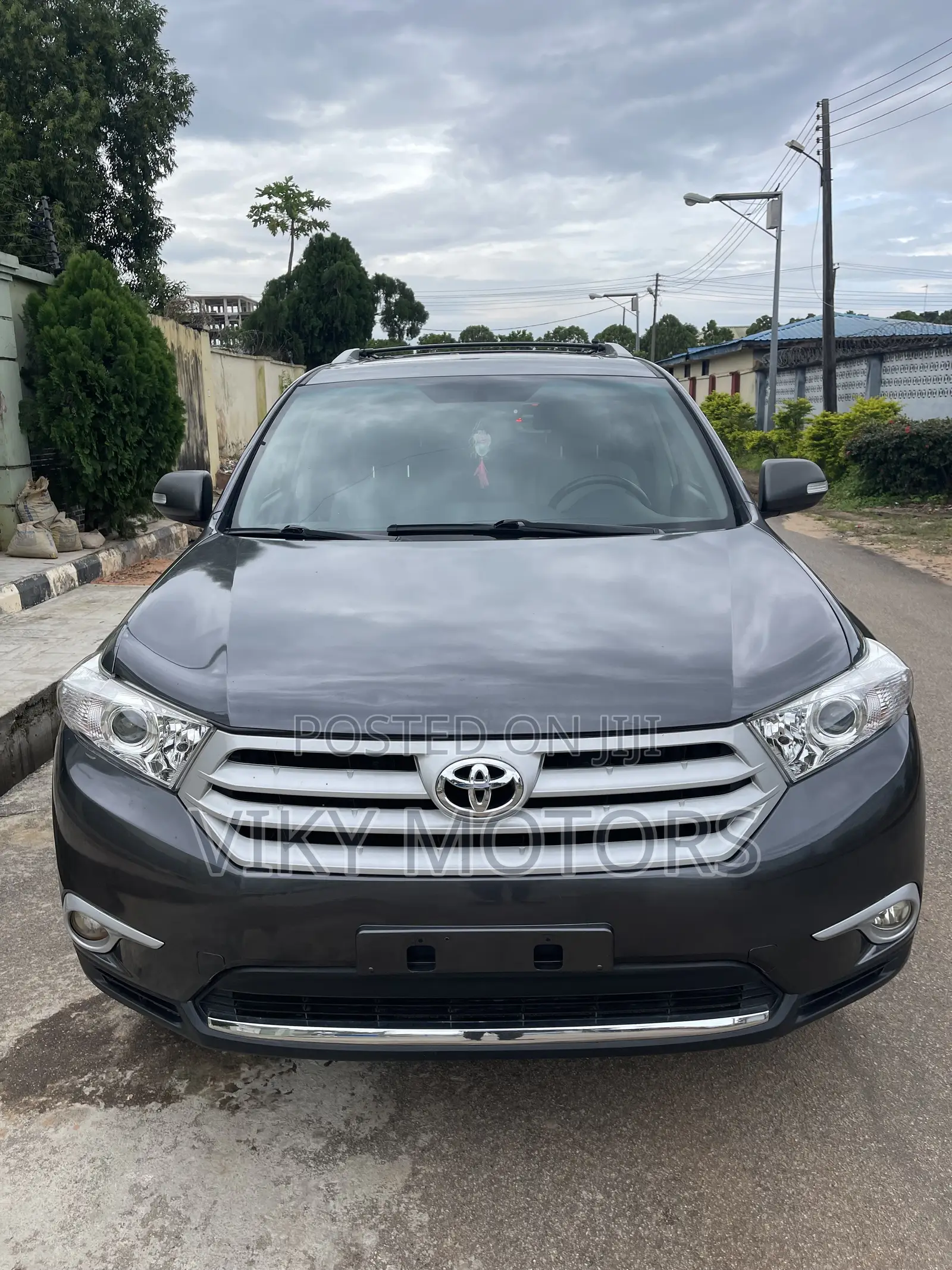 Toyota Highlander 4x4 2008 Gray