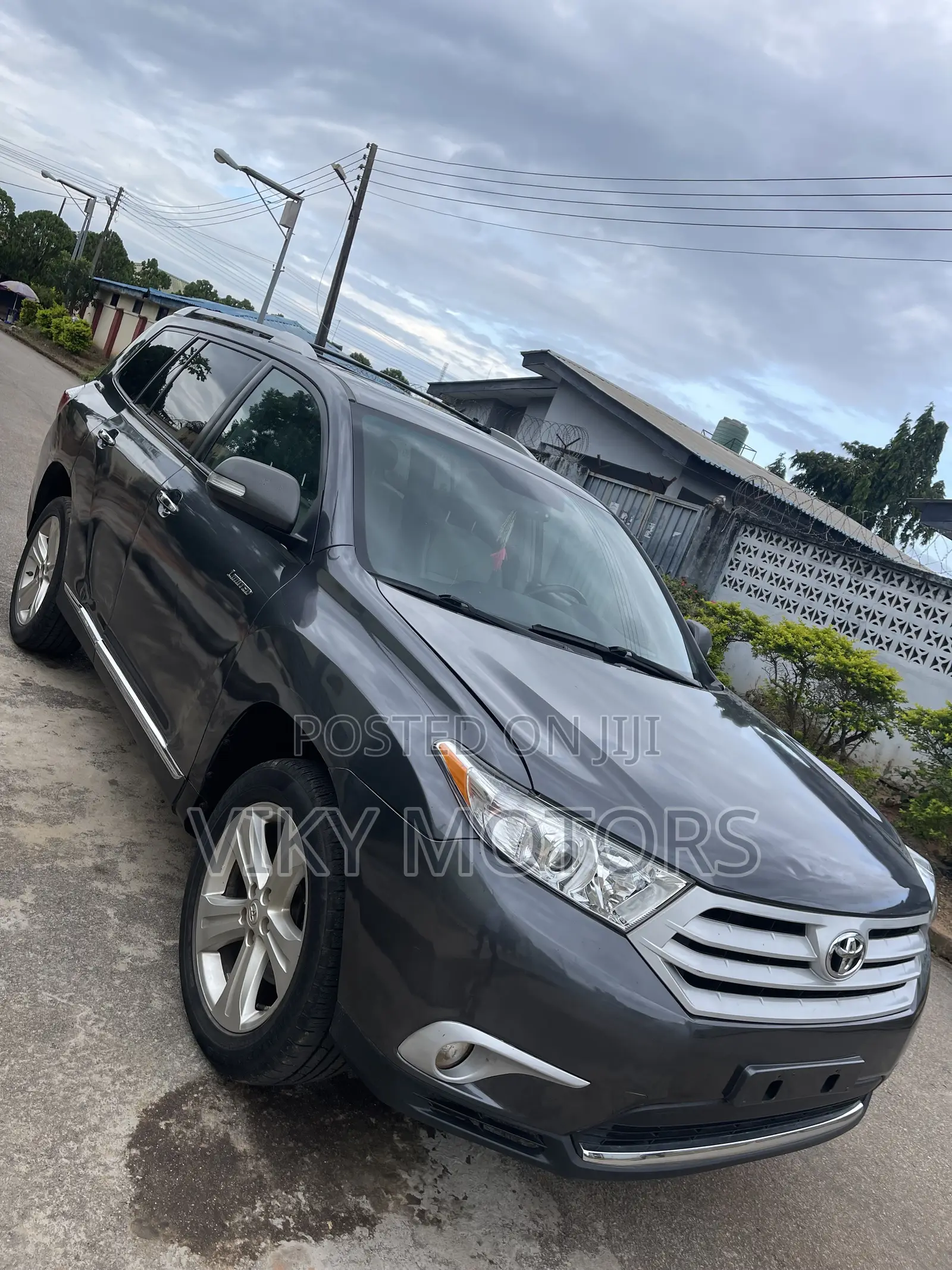 Toyota Highlander 4x4 2008 Gray