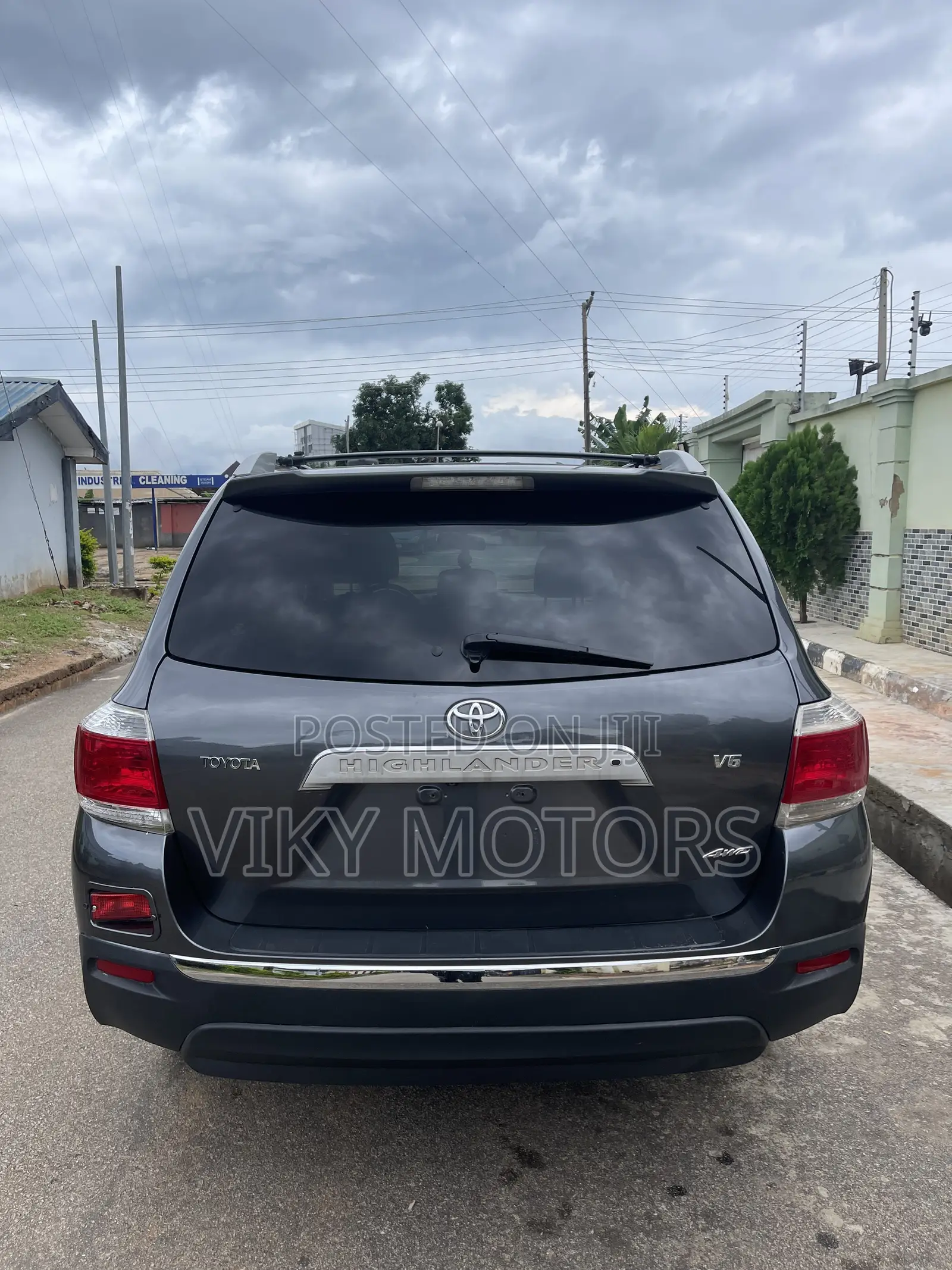 Toyota Highlander 4x4 2008 Gray