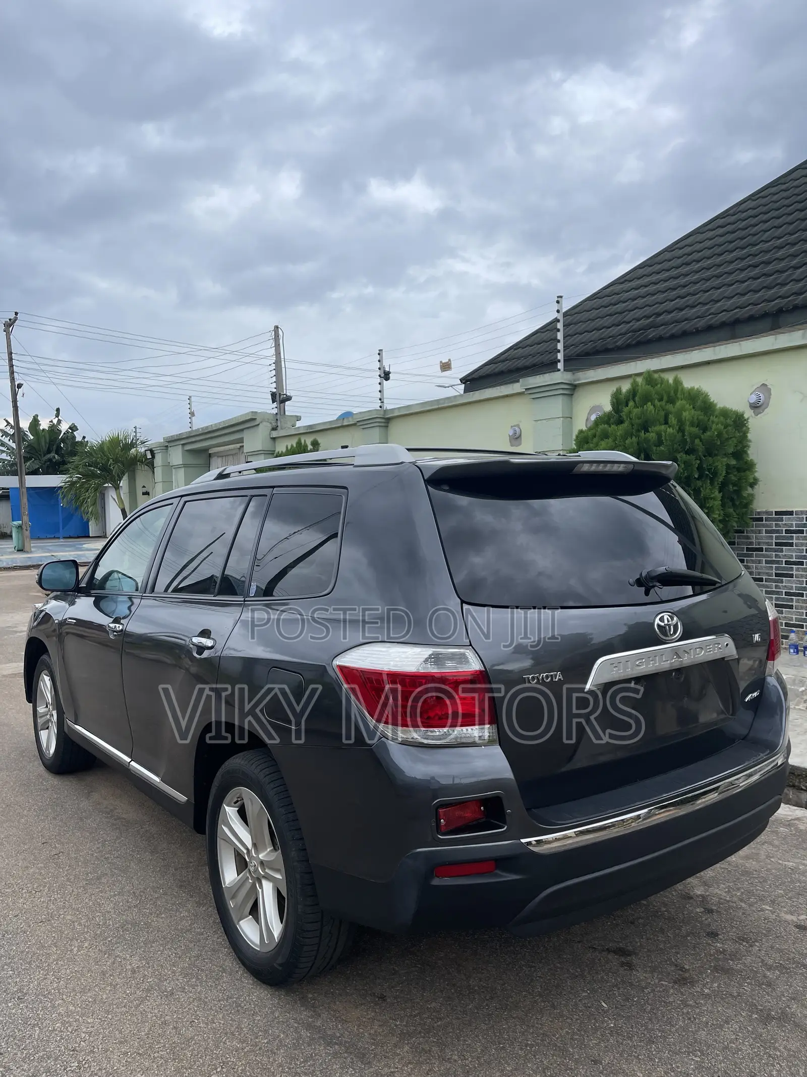 Toyota Highlander 4x4 2008 Gray