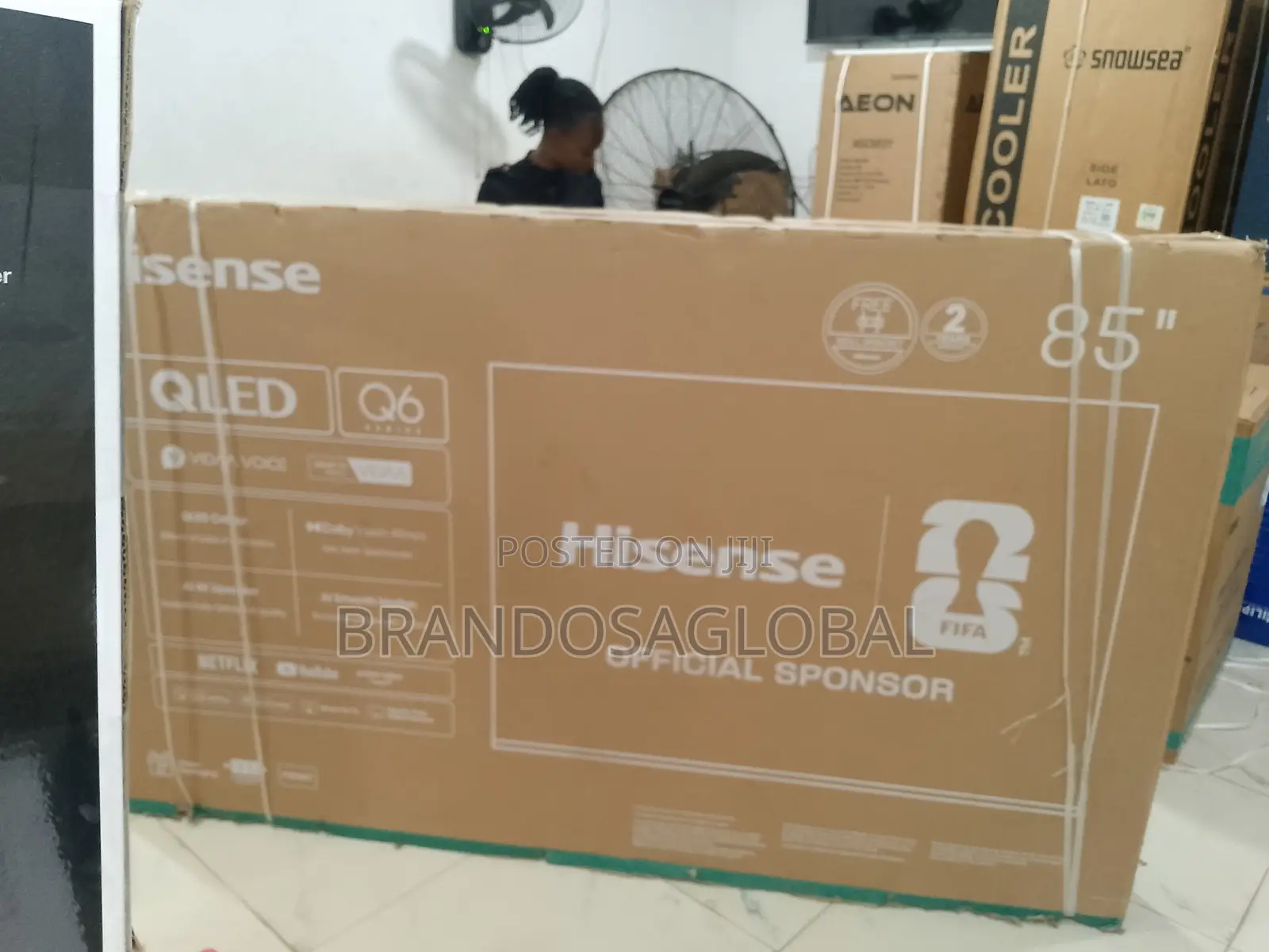 Hisense 85Q6Q 85 Inch Large Format 4K QLED Television