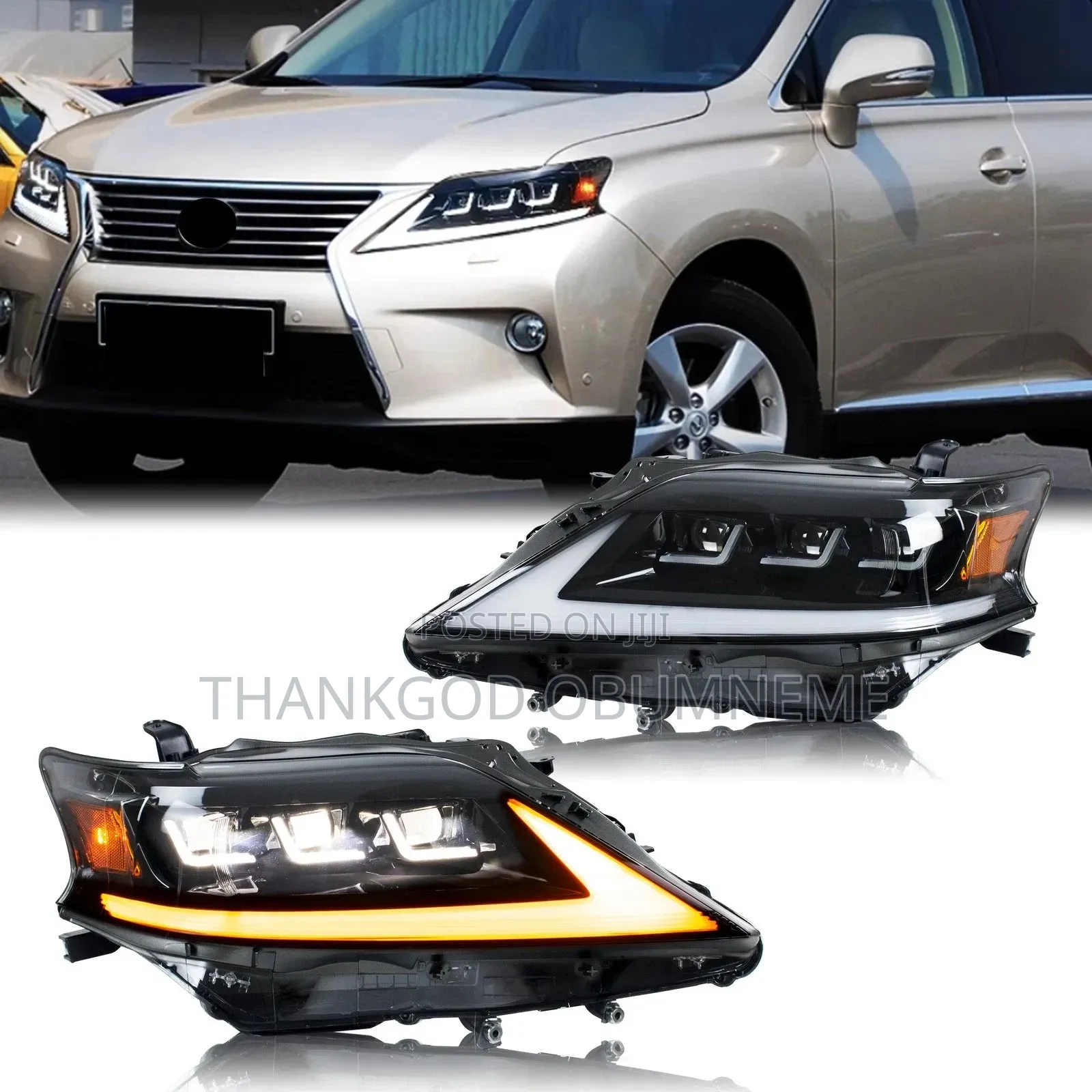Three Touch Headlamp for RX 350 2013 to 2015