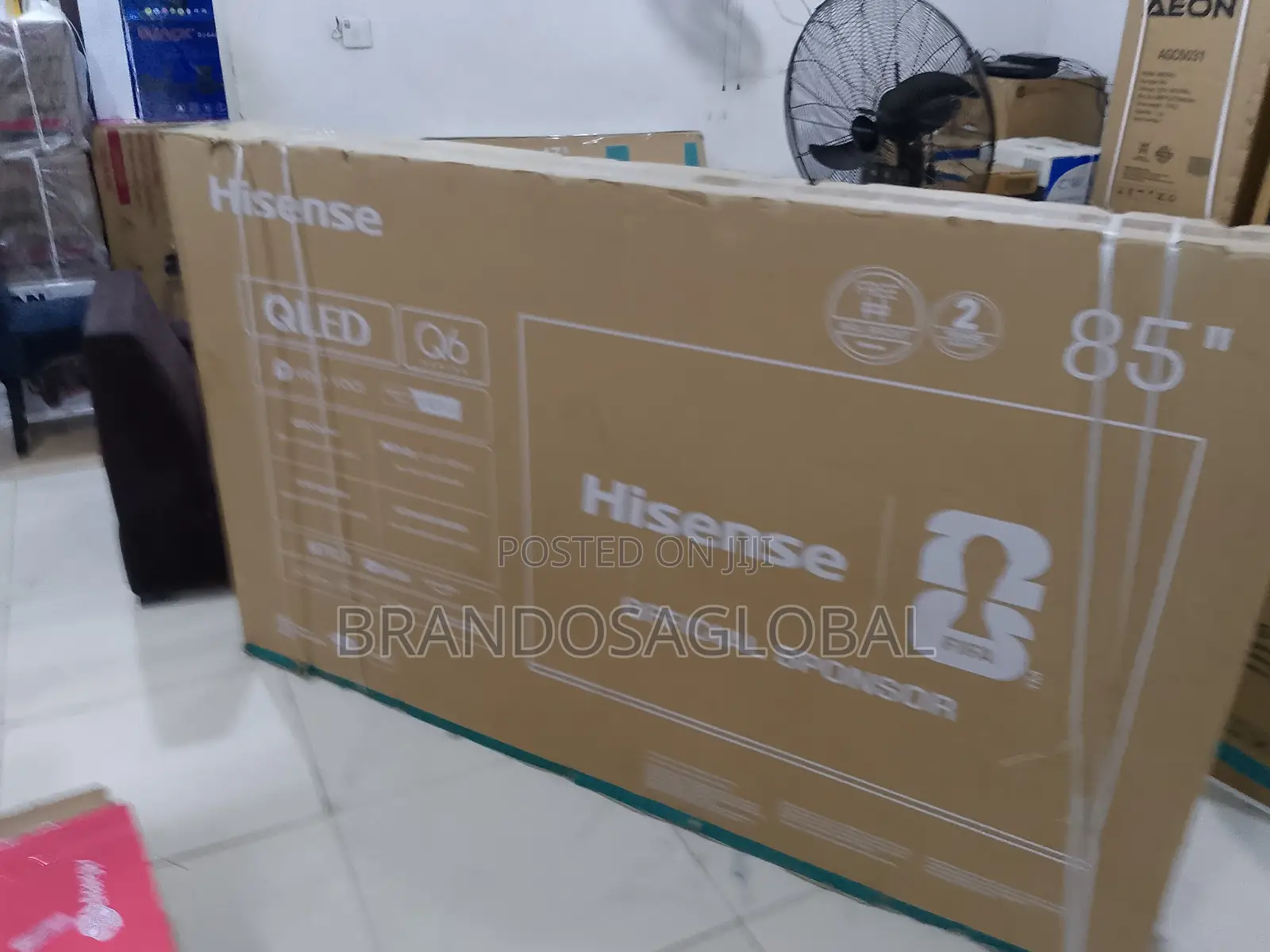 Hisense 85 Inch QLED Smart TV for Sports and Movies 85Q6Q