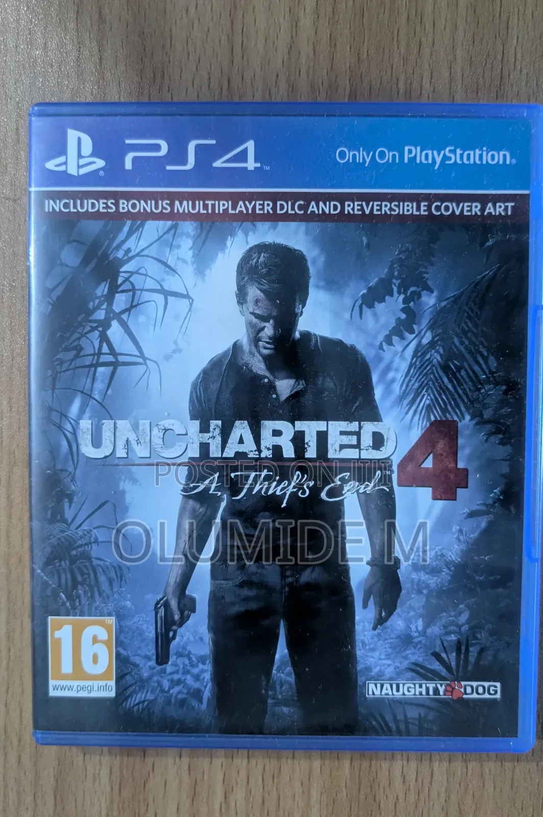 Clean Uncharted 4 for Ps4