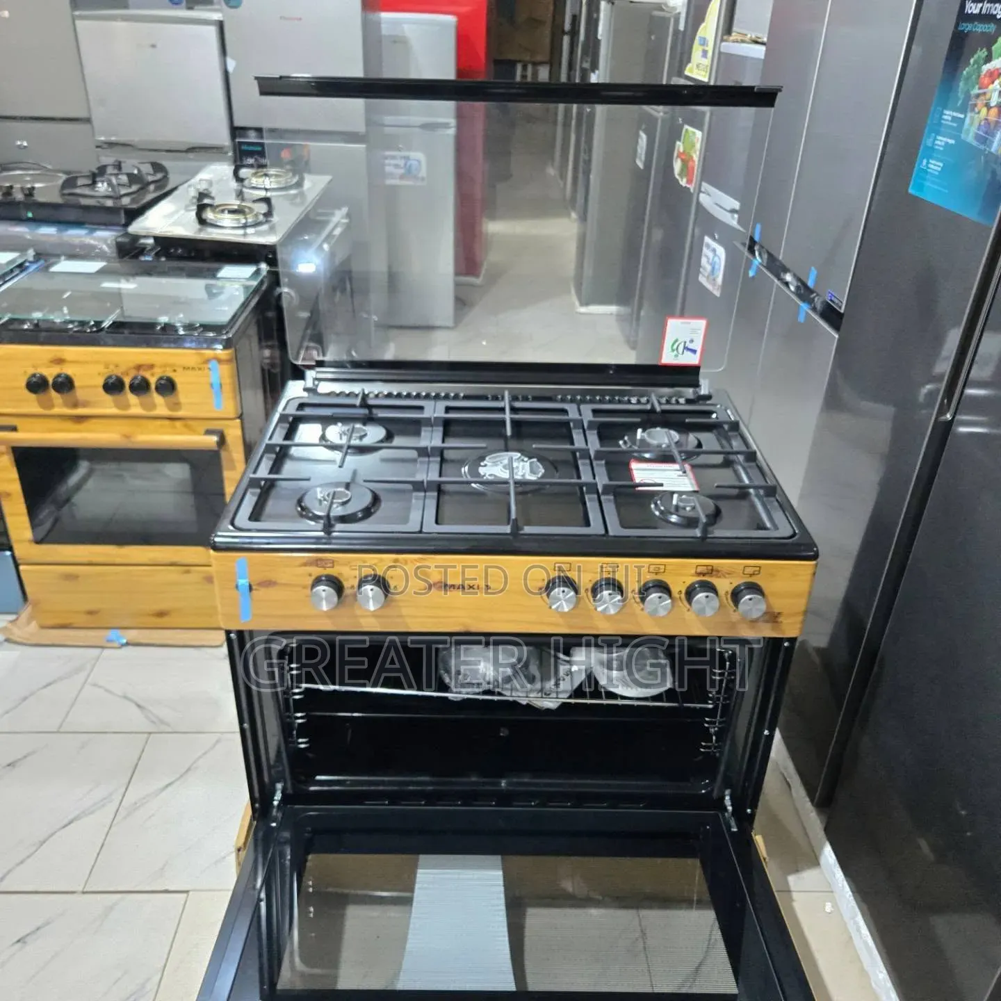 Maxi Wooden Gas Cooker 60/90cm 5bunner
