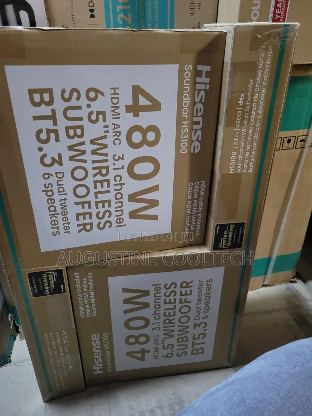 Brand New Hisense Soundbar 480wats