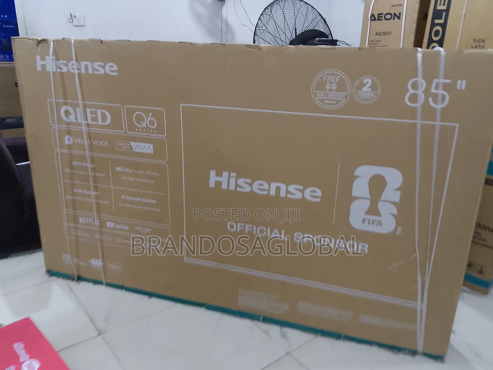 Hisense 85 Inch Original QLED Ultra HD Television 85Q6Q