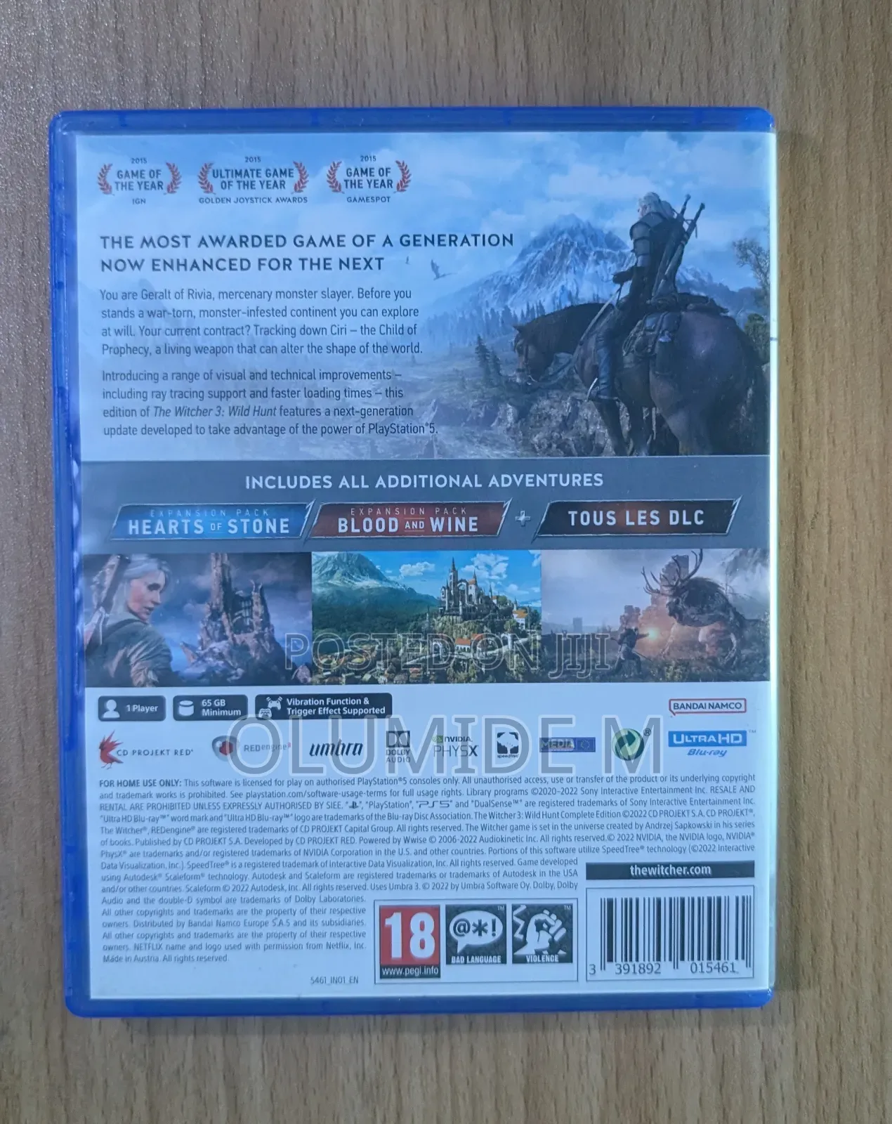 The Witcher 3: Wild Hunt Complete Edition - Playstation 5