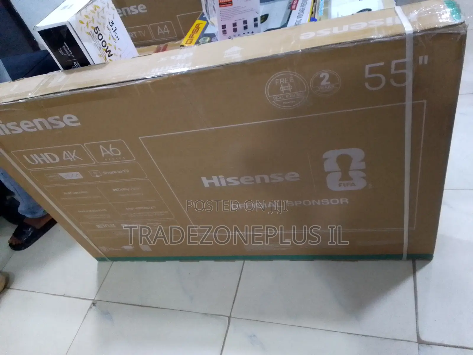The Hisense Model A6 Delivers UHD 4K Visuals Across an Impressive 55-I