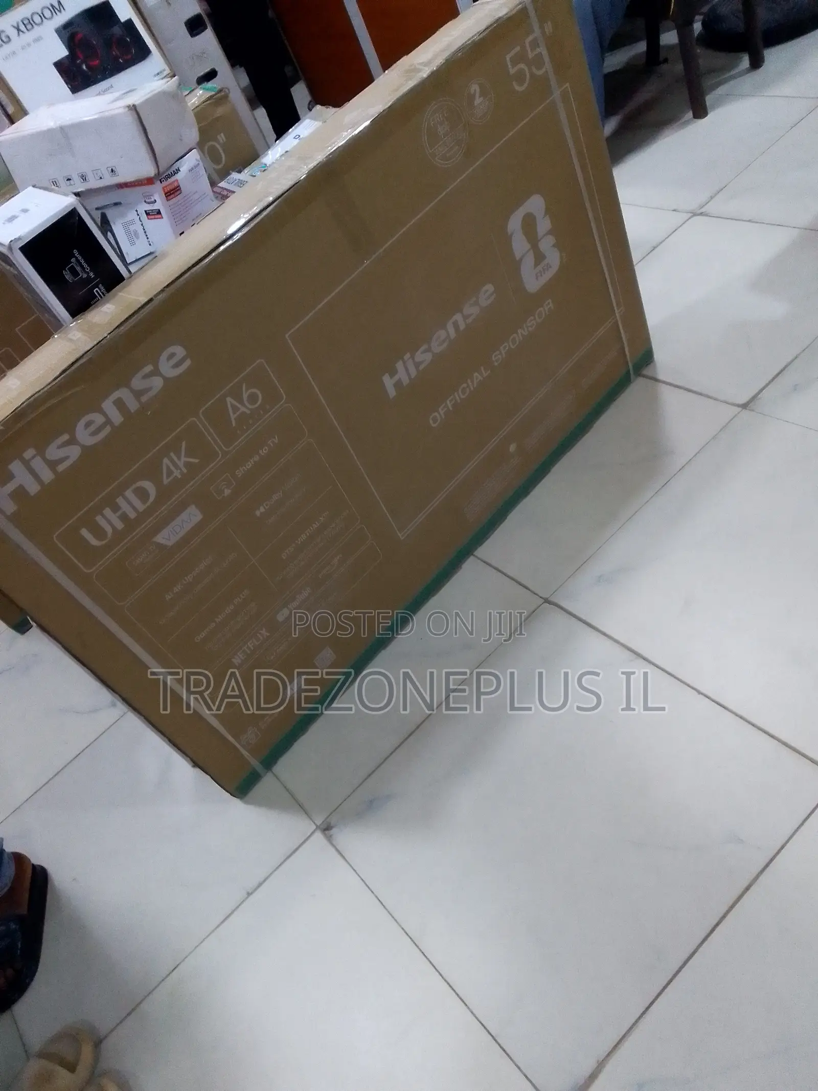 The Hisense Model A6 Delivers UHD 4K Visuals Across an Impressive 55-I