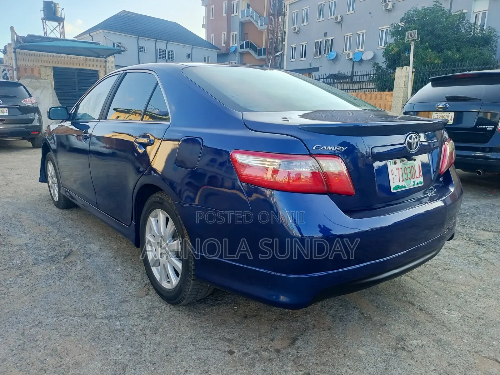 Toyota Camry 2007 Blue