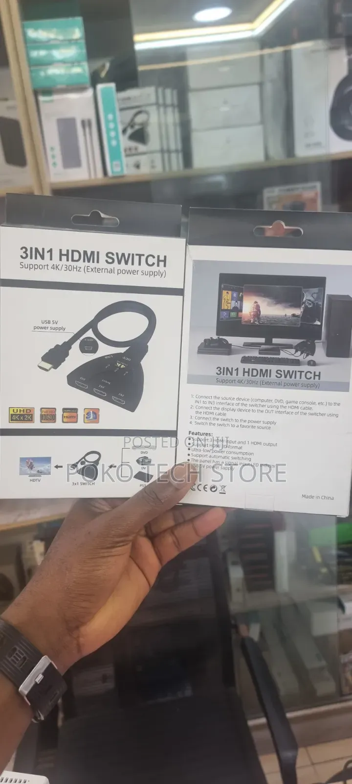 3in1 Hdmi Switch