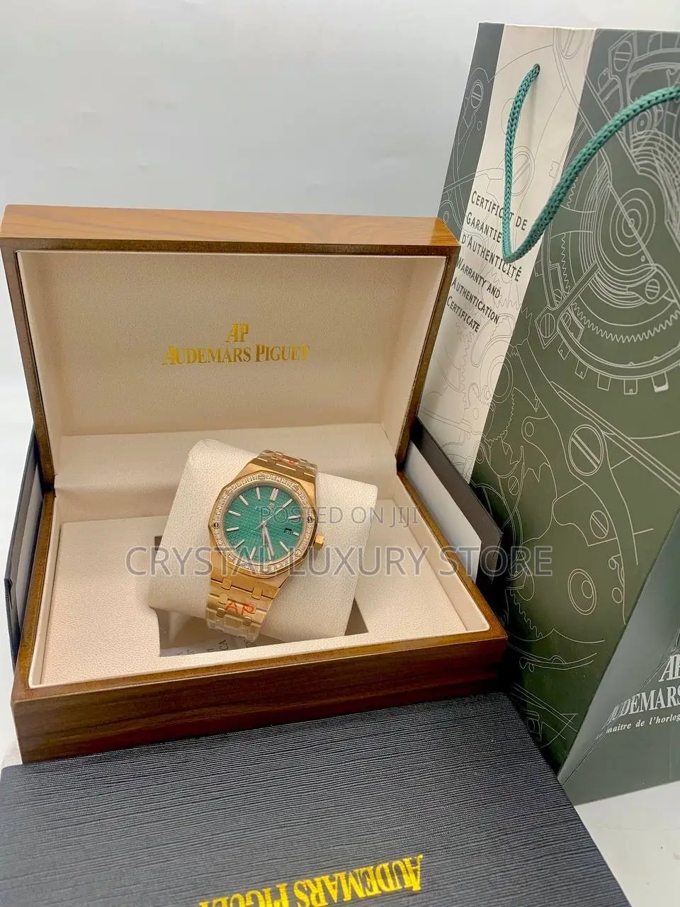 Audemars Piguet Quality Luxury Authentic Automatic Engine Wristwatch