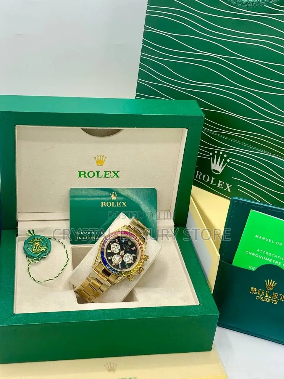 ROLEX Authentic Quality Luxury Men Automatic Engine Wristwatch