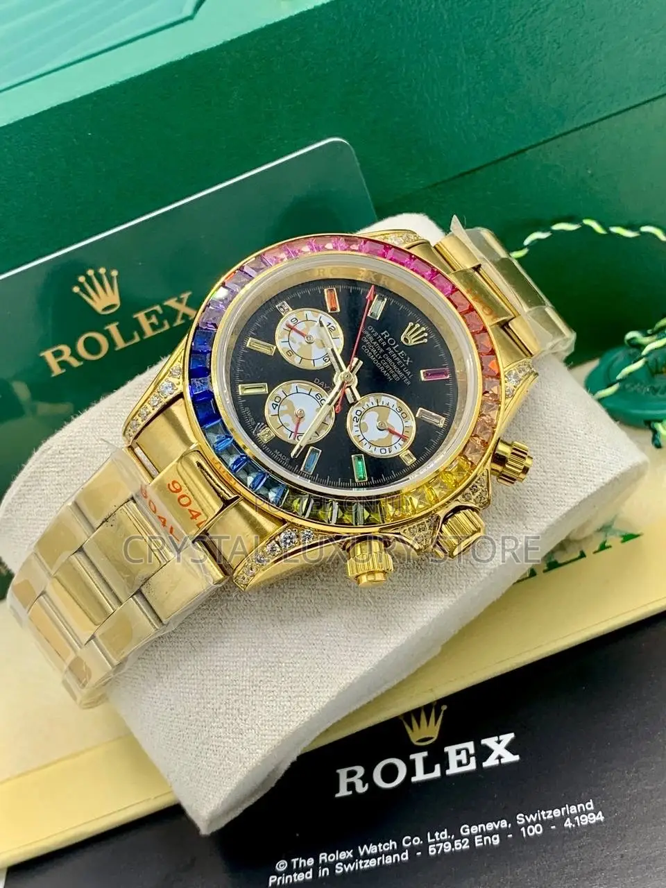 ROLEX Authentic Quality Luxury Men Automatic Engine Wristwatch