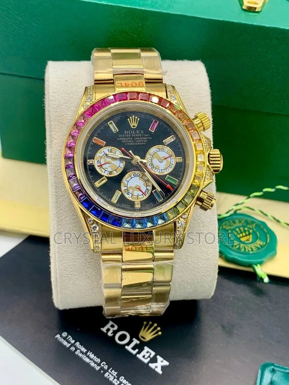 ROLEX Authentic Quality Luxury Men Automatic Engine Wristwatch