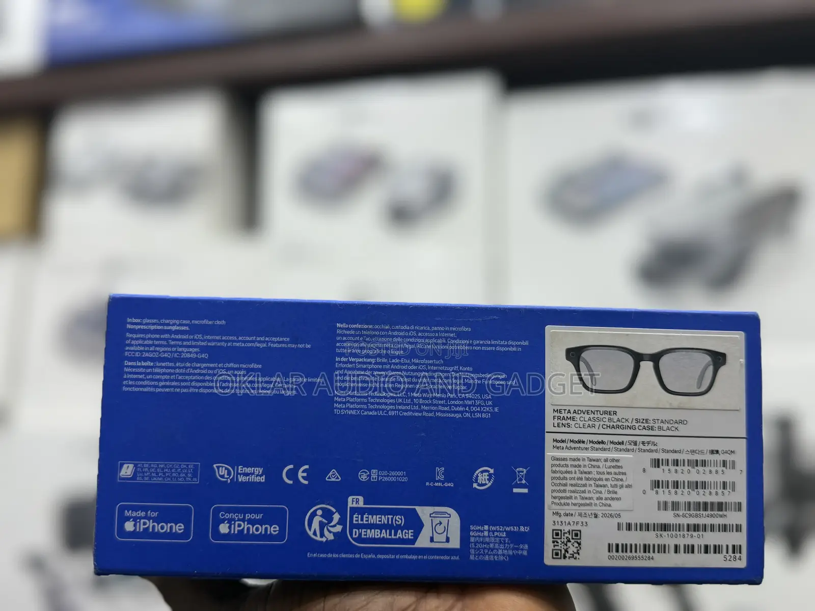 Meta Adventurer Ai Glasses Clear Lens (Brand New)