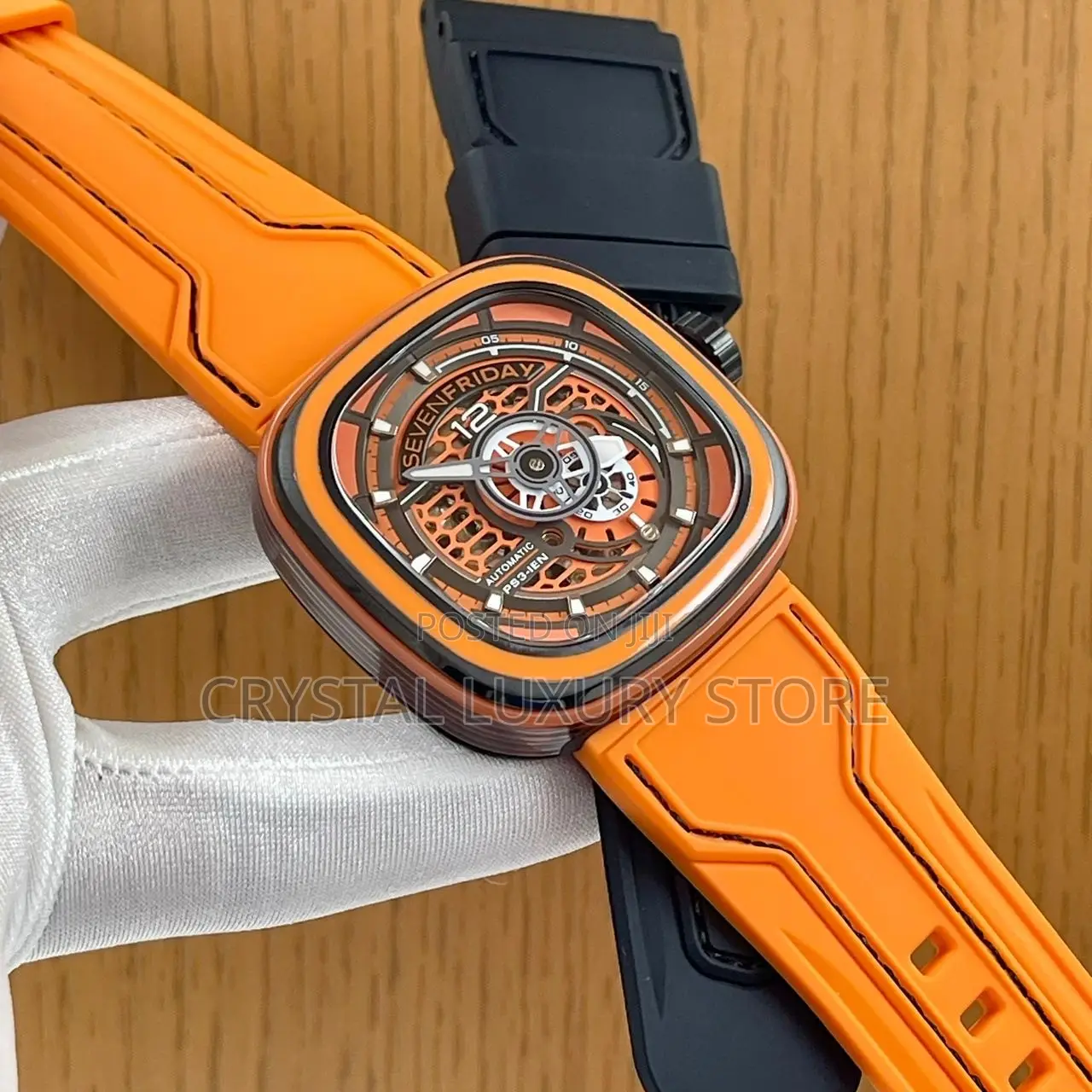 Seven Friday Quality Luxury Men Automatic Engine Wristwatch