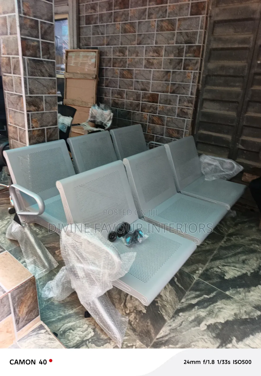 Reception/Airport Waiting Chair