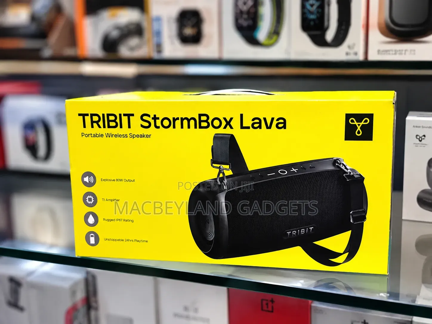Tribit Stormbox Lava 80 Watts Bluetooth Speaker, Brand New Sealed