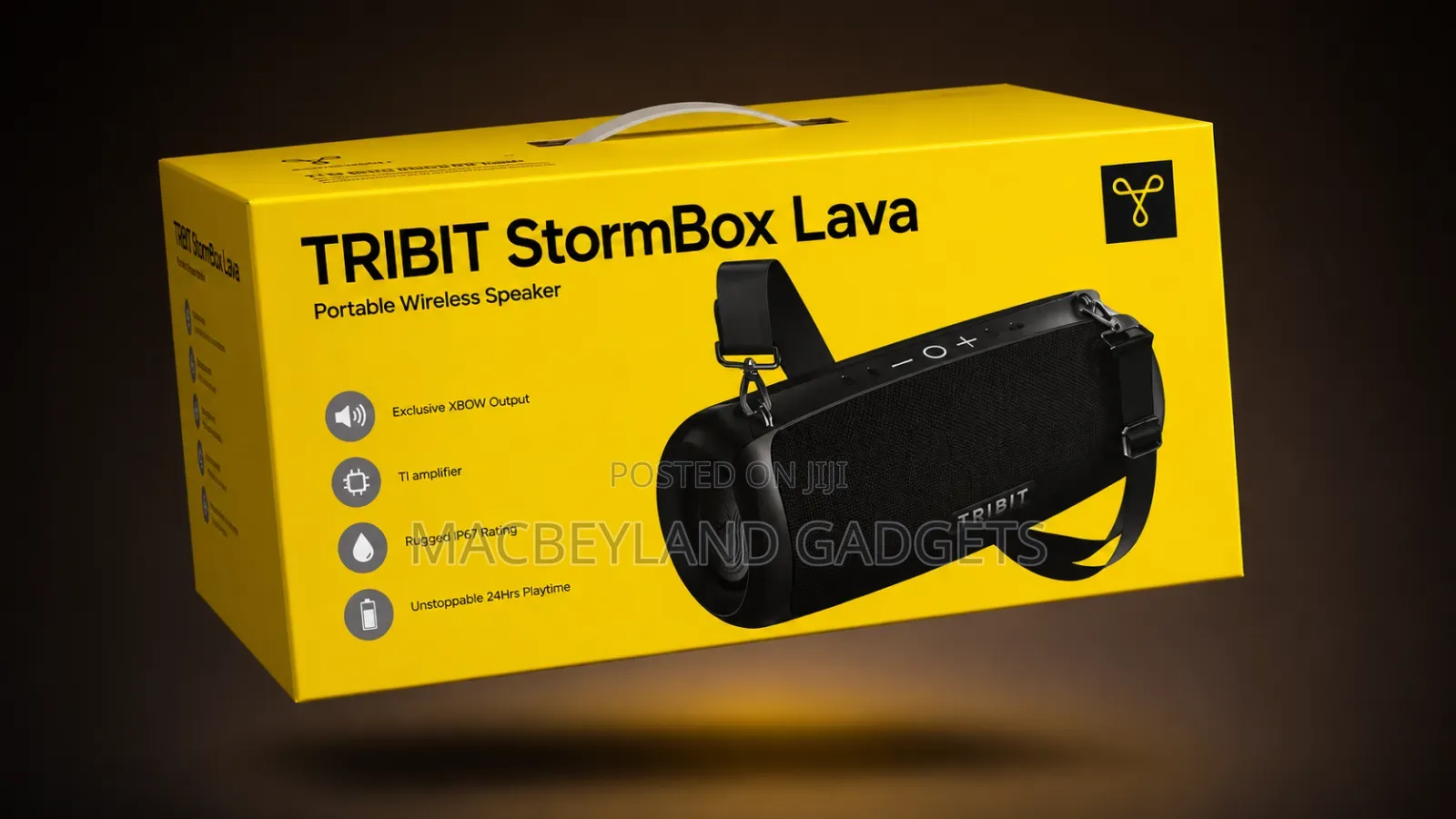 Tribit Stormbox Lava 80 Watts Bluetooth Speaker, Brand New Sealed