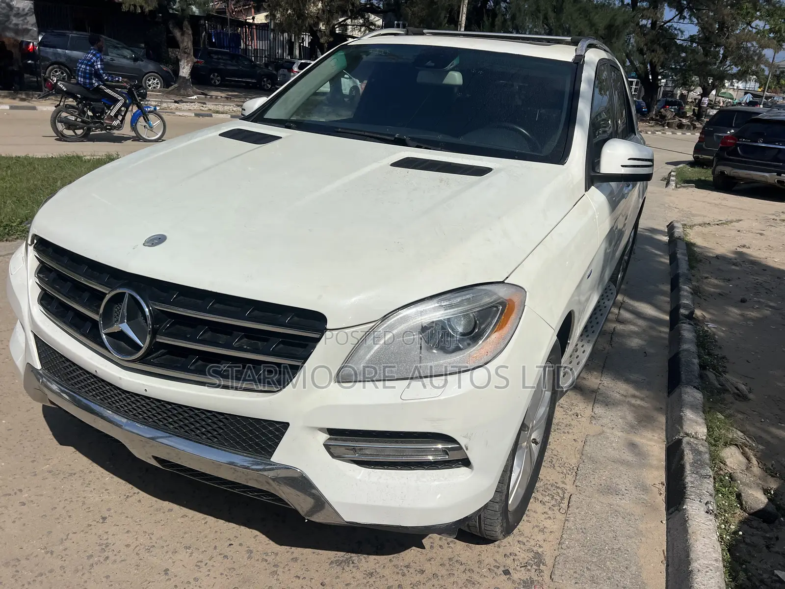 Mercedes-Benz M Class 2012 White