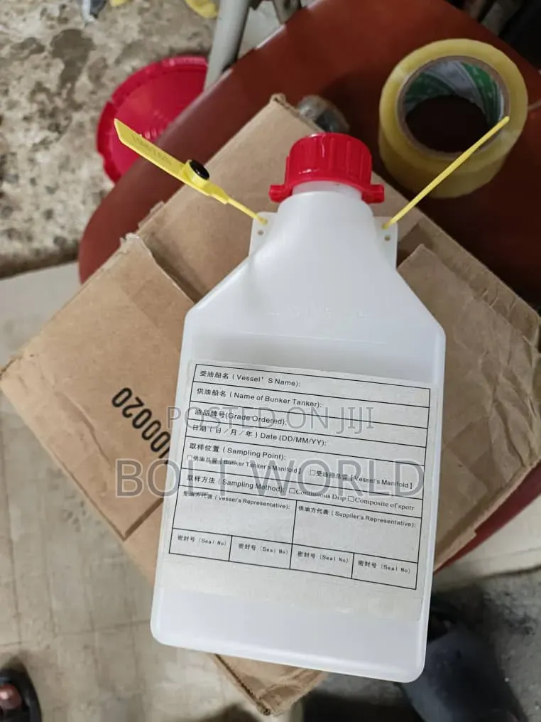 Plastic Sample Oil Can 1ltrs With Tags