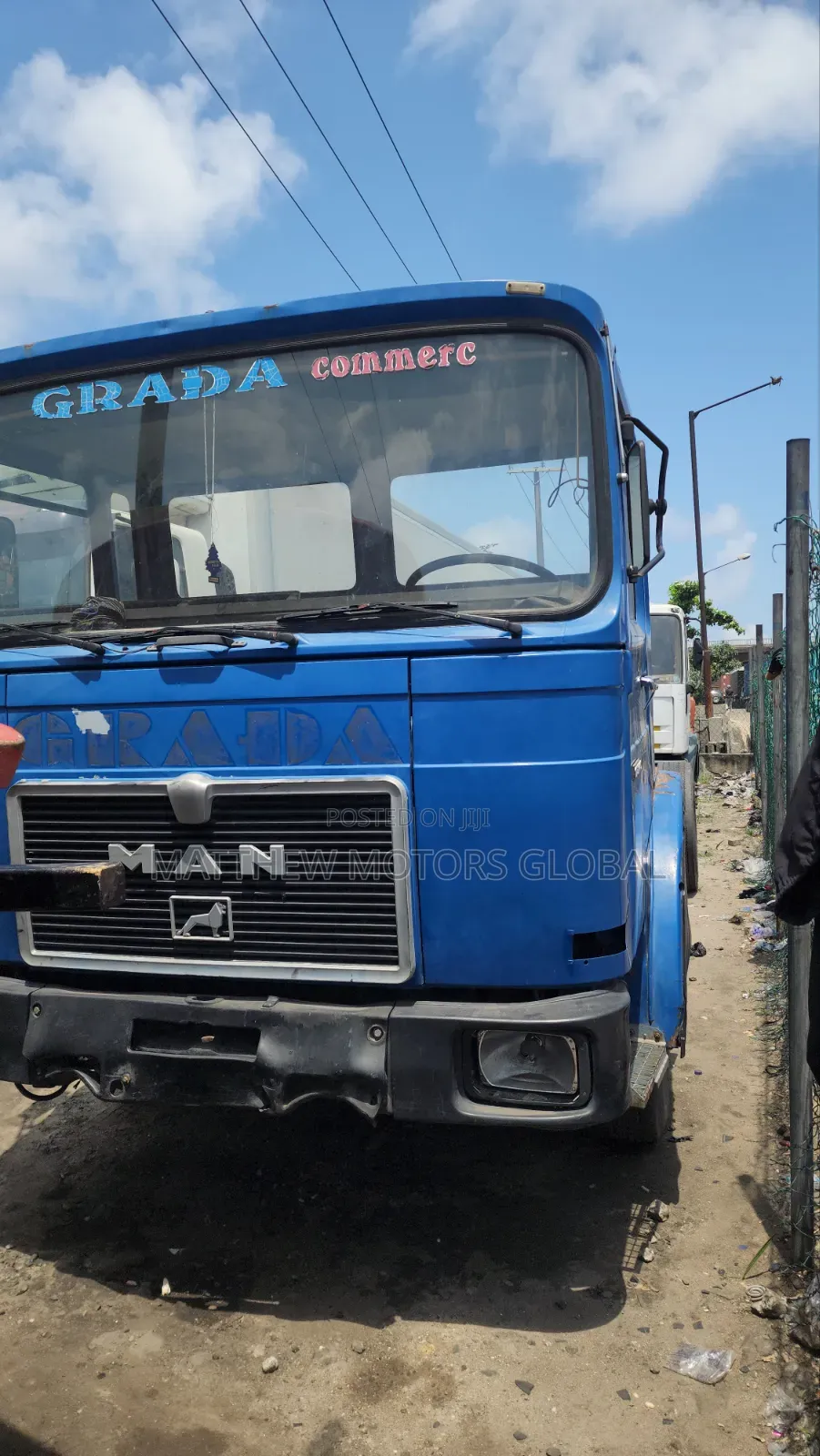 Foreign Used Man Diesel Cap & Chassis Truck