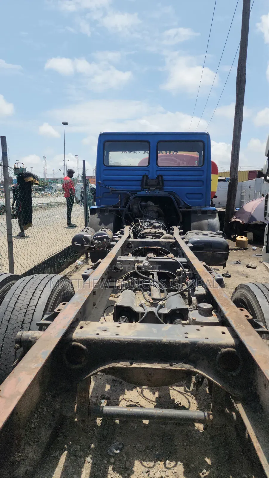Foreign Used Man Diesel Cap & Chassis Truck