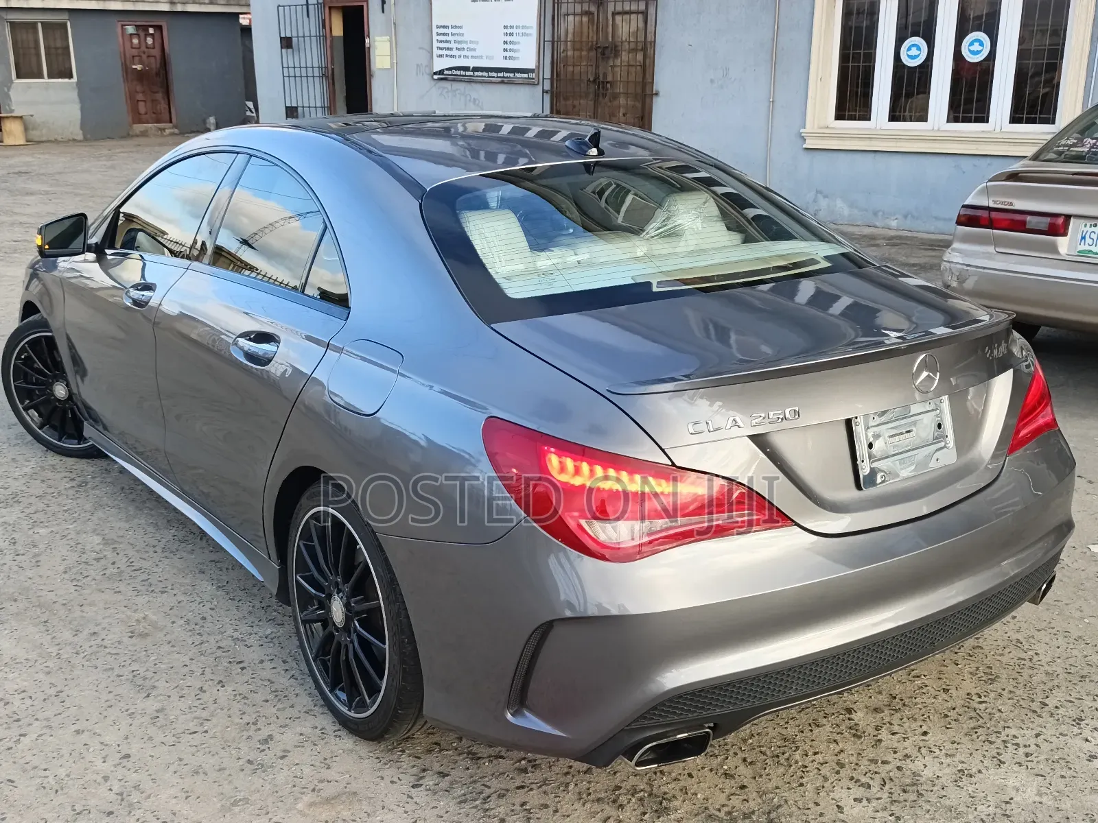 Mercedes-Benz CLA-Class CLA 250 4MATIC Sedan 2016 Gray