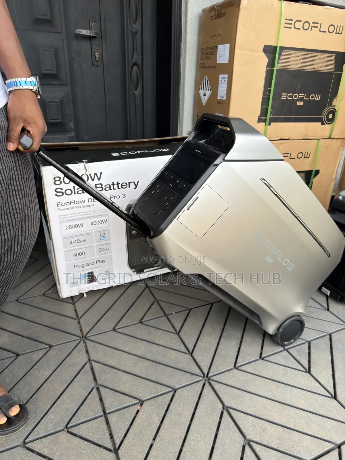 Ecoflow Delta Pro 3 Portable Power Station (4000w / 4096wh)