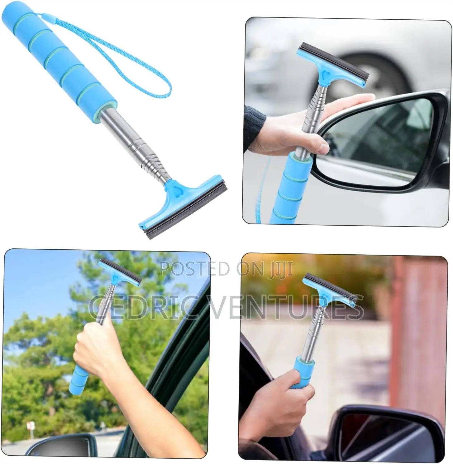 Retractable Car Rearview Mirror Wiper