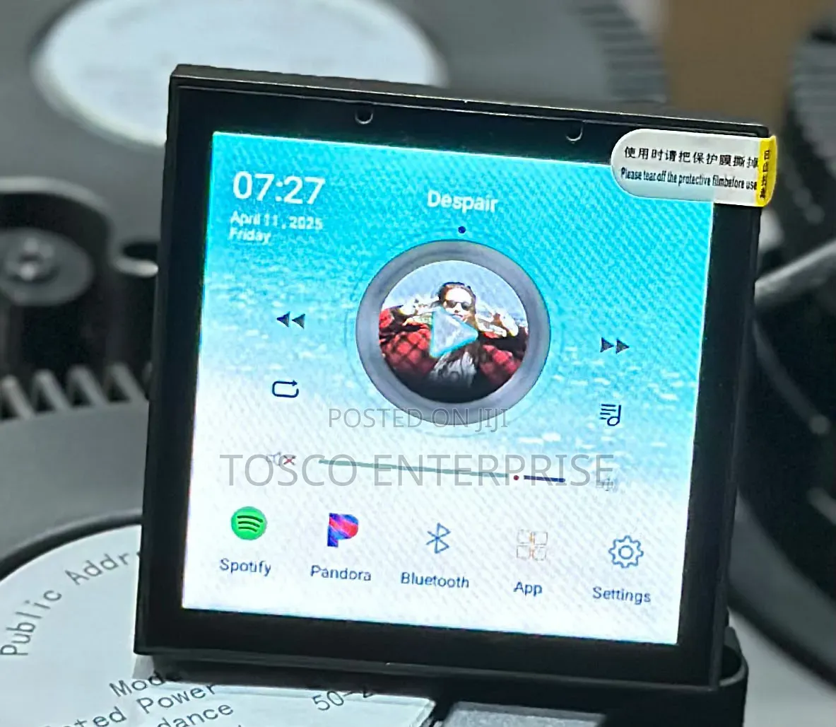 4-Inch Smart Wall Amplifier – Alexa & Tuya Compatible
