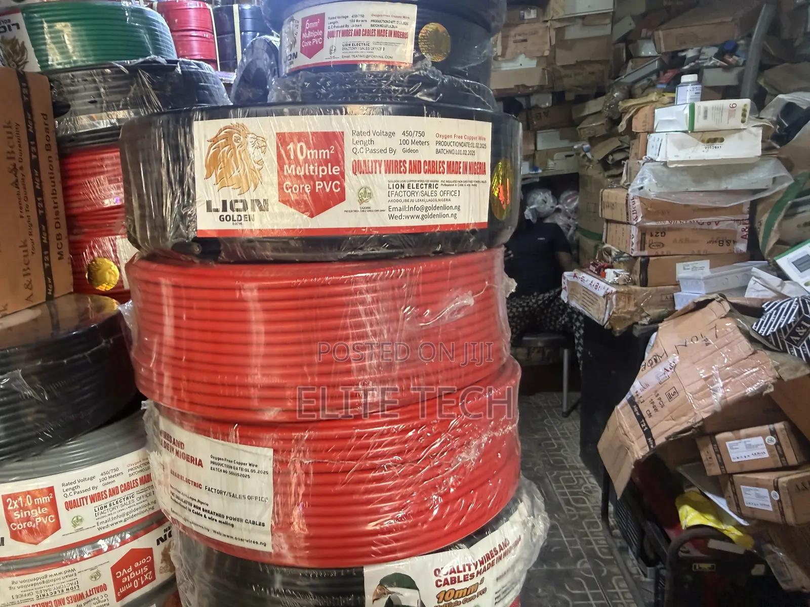 10mm Lion Cable (100m Roll) – Original Pure Copper