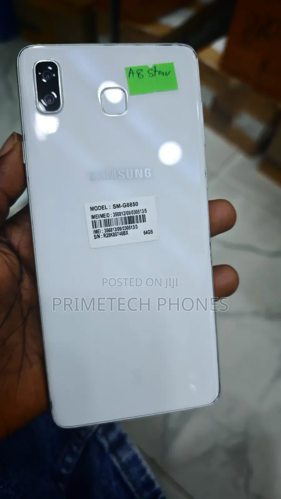 Samsung Galaxy A8 Star 64 GB White