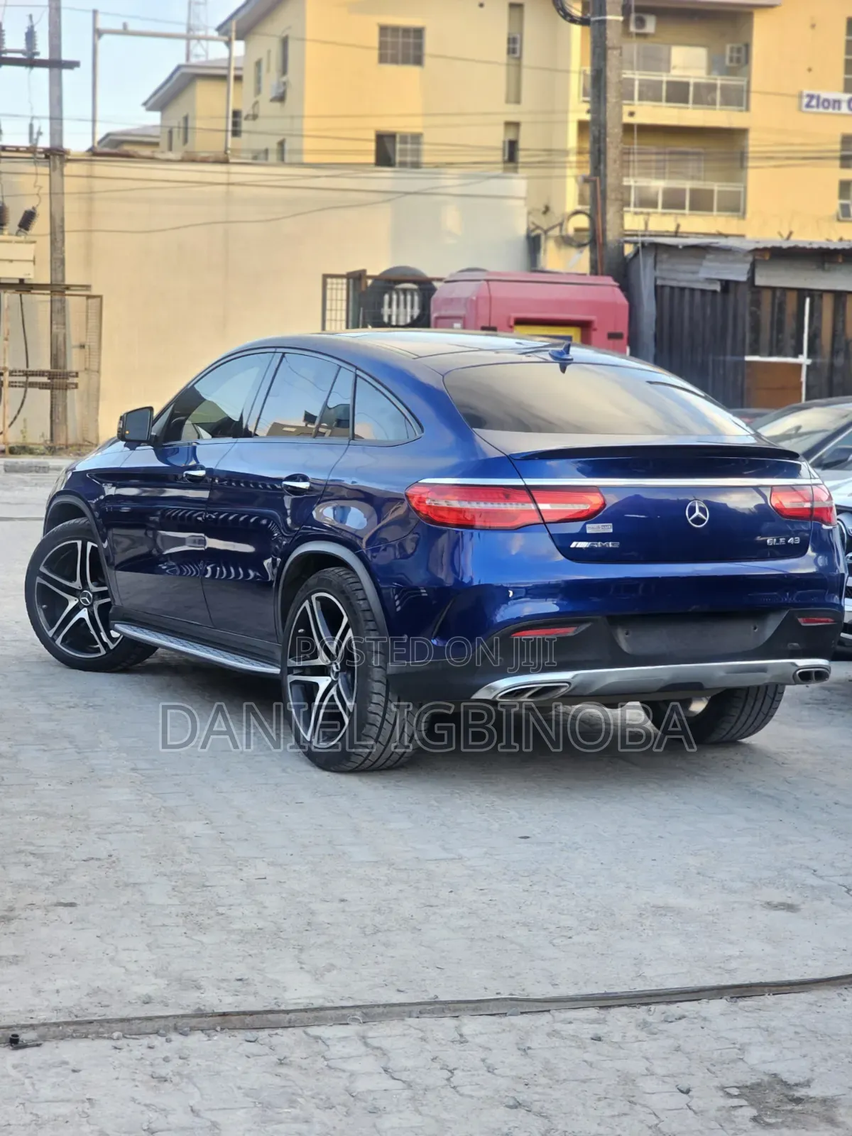 Mercedes-Benz GLE-Class 2017 Blue