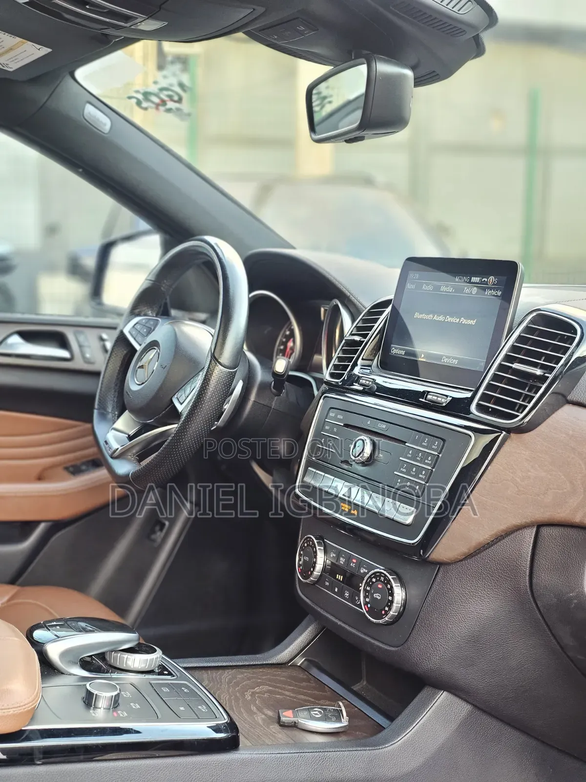 Mercedes-Benz GLE-Class 2017 Blue