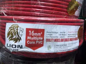 16mm Lion Single Core Cable (100m Roll) – 100% Pure Copper