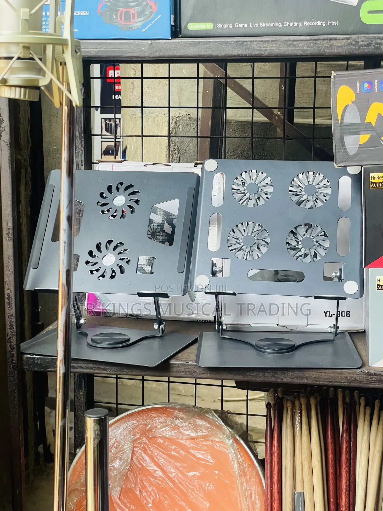 Laptop Cooling Stand With 4-Fan
