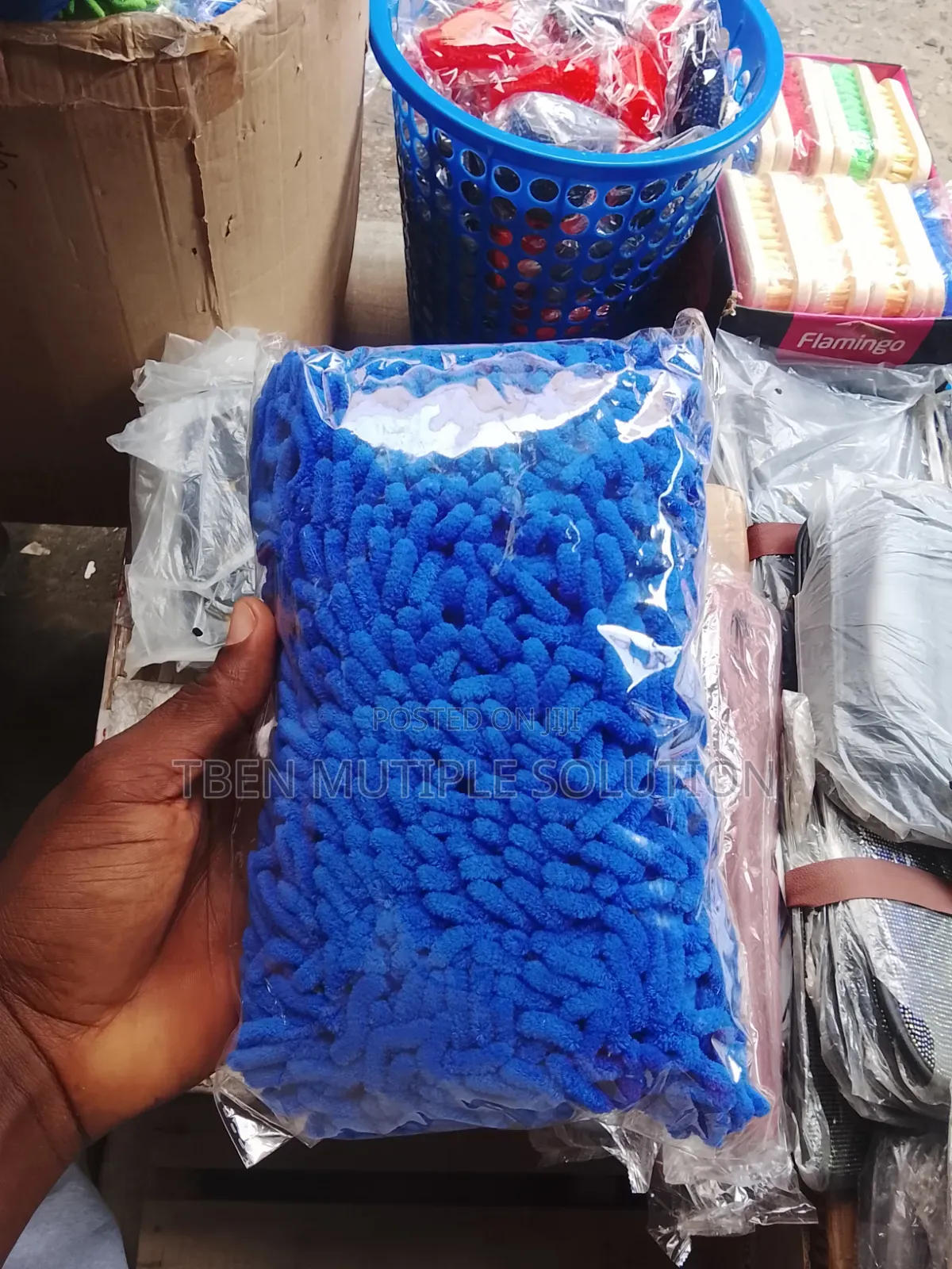 Chenille Microfiber Car Wash Sponge
