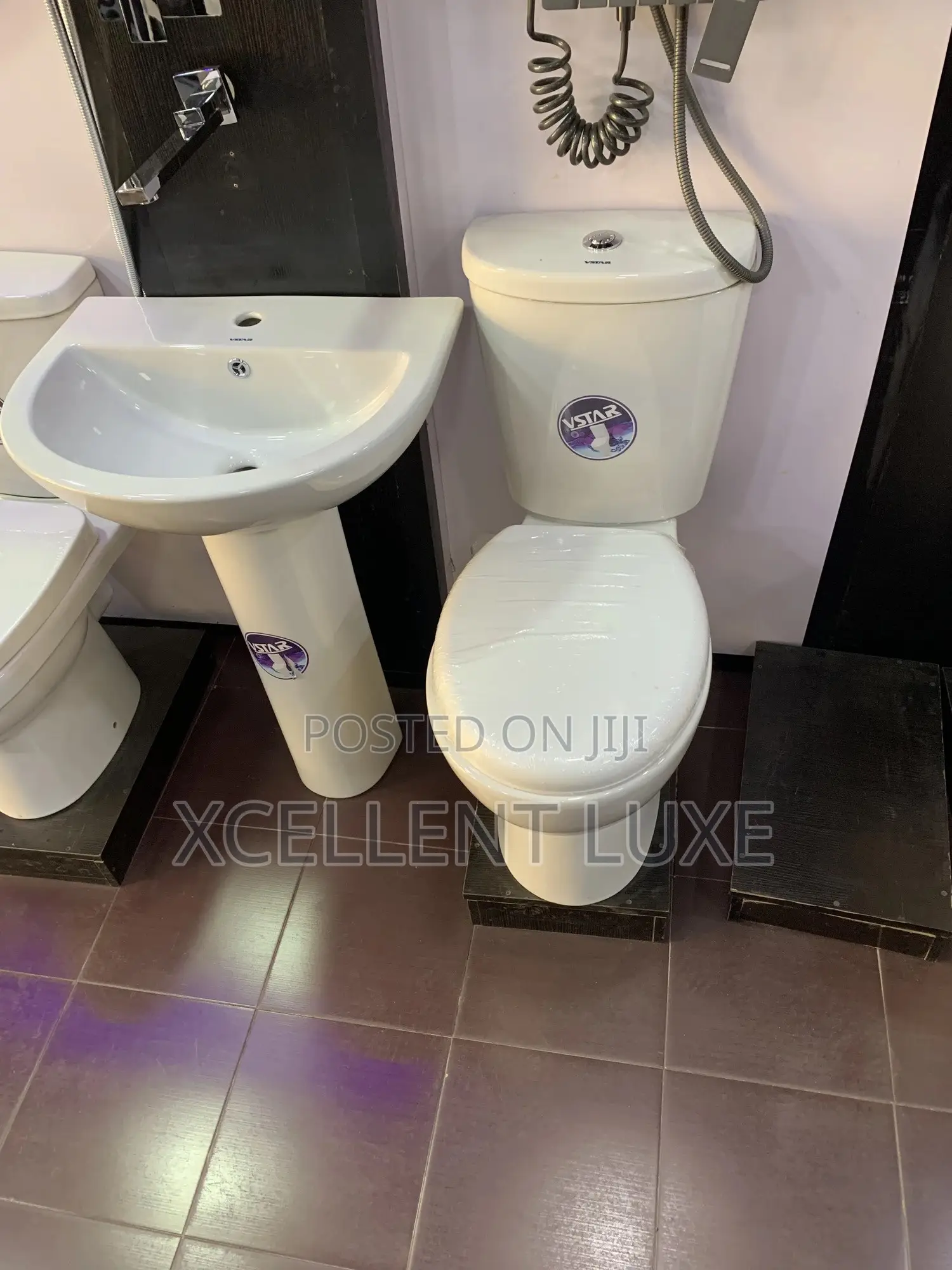 Vstar Mini Wc Set With Wash Hand Basin