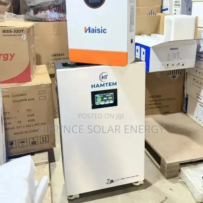 10kwh/8kva 48 Hamtem Lithium Battery and Haisic Hybrid Inverter