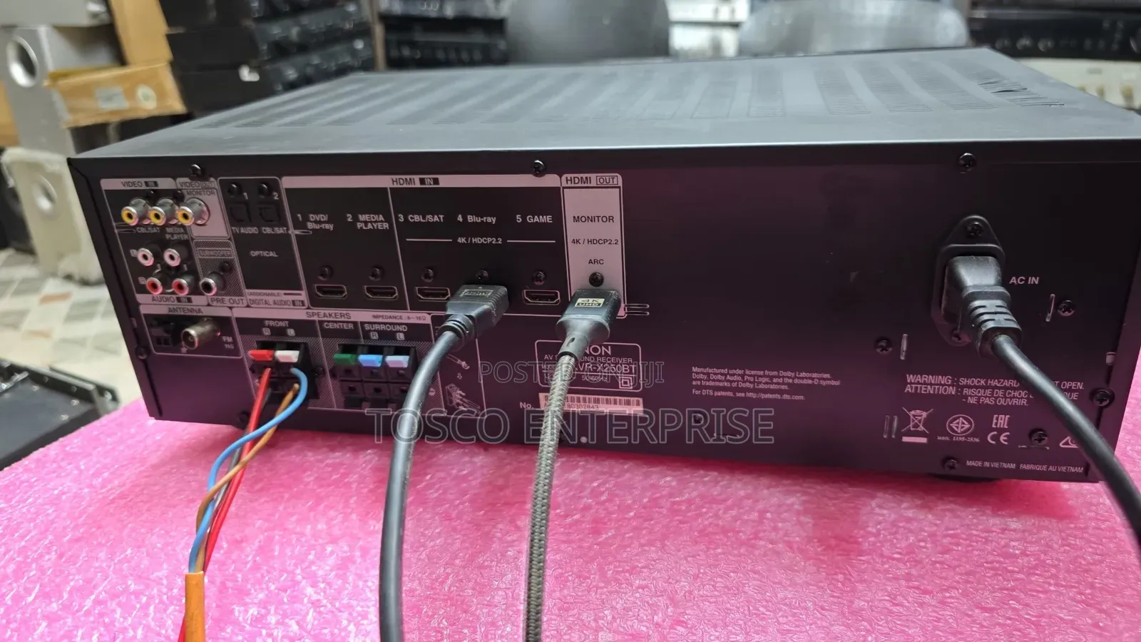 Denon AVR AV Receiver Amplifier – Home Theater & Surround Sound