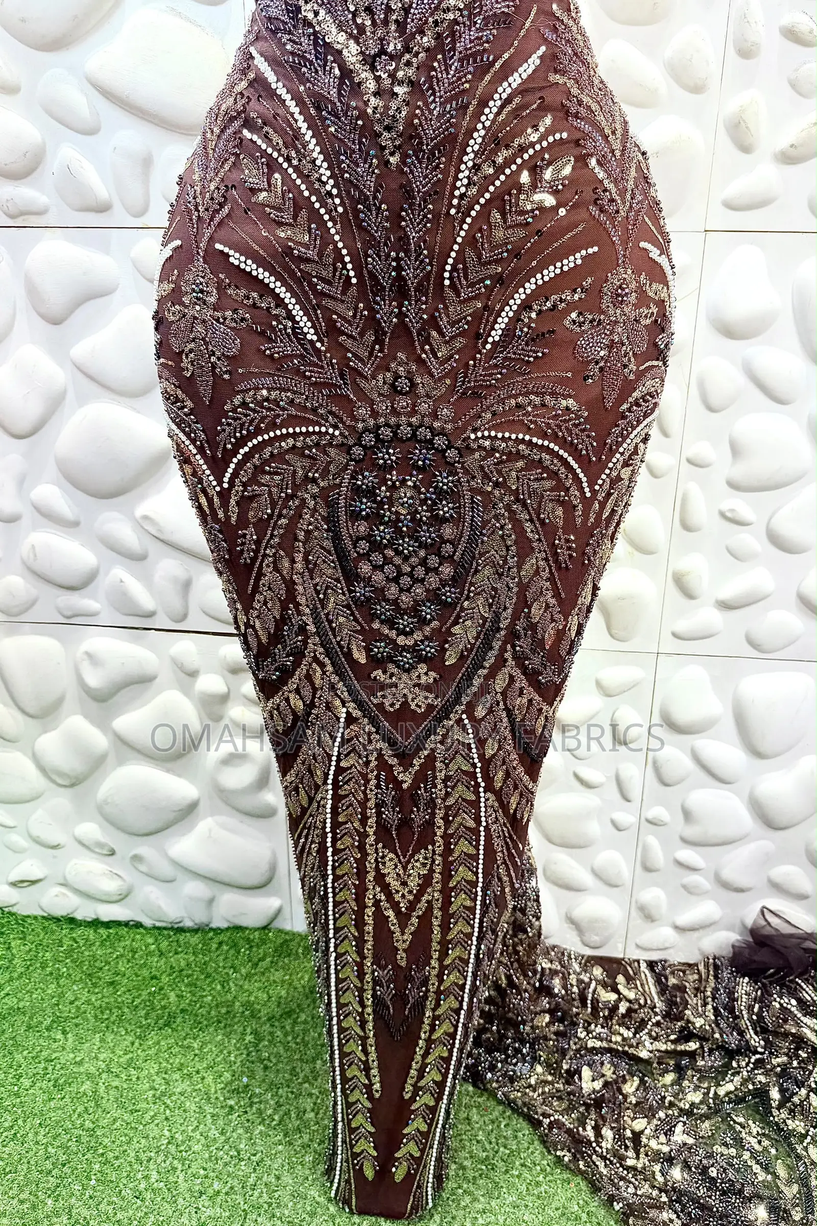 Luxury Hand Beaded Lace