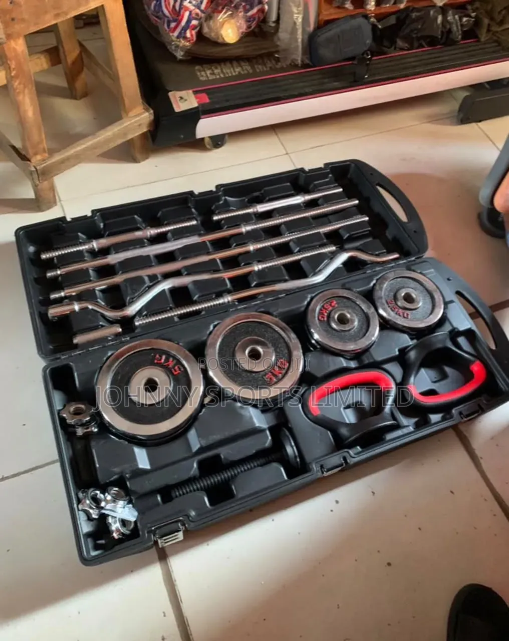 55kg Weight With Kettlebell Set